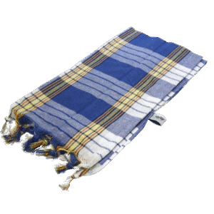 Chusta Hammam do sauny 80 x 170 cm niebieska