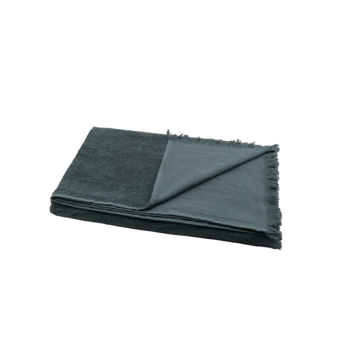 Chusta Hammam do sauny frotte 90x180 cm antracytowa