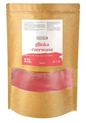 Glinka kosmetyczna czerwona