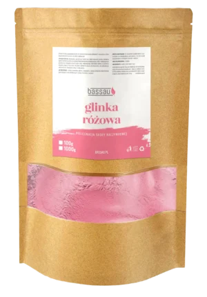 Glinka kosmetyczna różowa