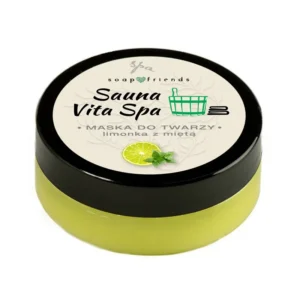 Maseczka Do Twarzy Limonka Z Miętą Sauna Vita Spa 50 Ml
