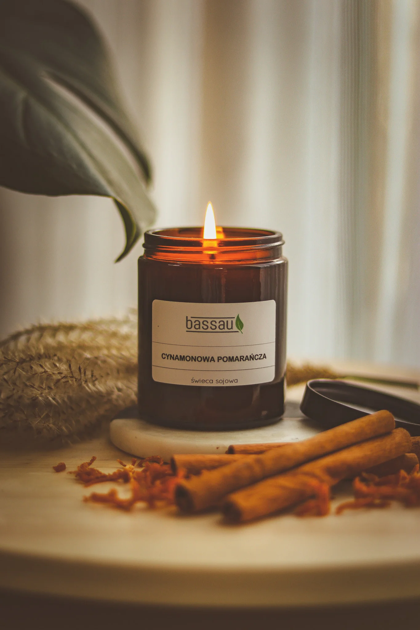 Świeca sojowa Cynamonowa Pomarańcza - obrazek 2