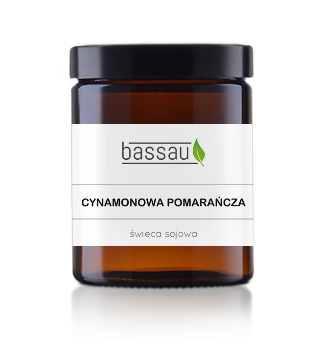 Świeca sojowa Cynamonowa Pomarańcza
