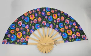 Wachlarz Natural Harmony "Czarny Łowicki"