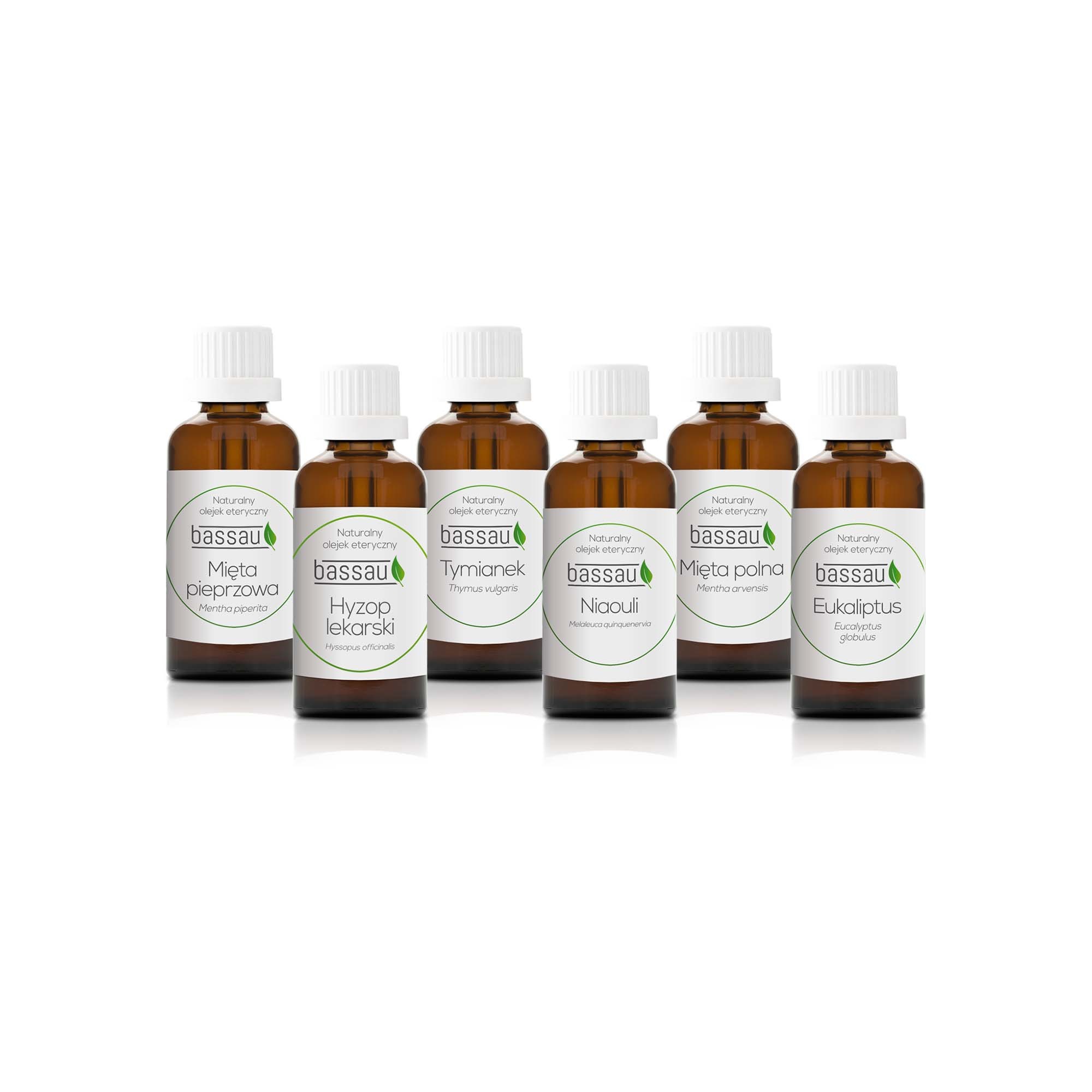 Zestaw 6 olejków inhalacyjnych Pure AROMA